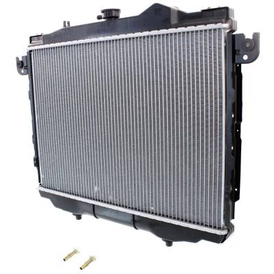 Rareelectrical - New Aluminum Radiator Compatible With Dodge Dakota Le 6 Cyl 3.9L Dakota S 8 Cyl 5.2L Dakota Ws 6 Cyl - Image 2