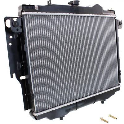 Rareelectrical - New Aluminum Radiator Compatible With Dodge Dakota Sport 8 Cyl 5.2L Dakota S 6 Cyl 3.9L Dakota Ws 6 - Image 3