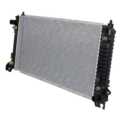 Rareelectrical - New Aluminum Radiator Compatible With Cadillac Gmc Escalade Esv Base 8 Cyl 6.2L Yukon Xl Denali 8 - Image 2