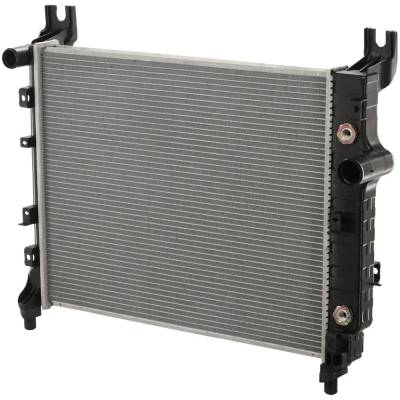 Rareelectrical - New Aluminum Radiator Compatible With Dodge Durango Sport 8 Cyl 5.9L Dakota Sxt 6 Cyl 3.7L Dakota - Image 2