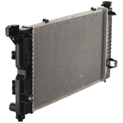 Rareelectrical - New Aluminum Radiator Compatible With Chrysler Dodge Plymouth Voyager Base 4 Cyl 2.4L Voyager Base 6 - Image 4