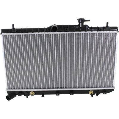 New Aluminum Radiator Compatible With Hyundai Accent Gsi 4 Cyl 1.6L Accent Gl 4 Cyl 1.6L Accent Gl 4