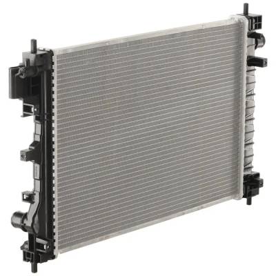 Rareelectrical - New Aluminum Radiator Compatible With Chevrolet Spark Ls 4 Cyl 1.4L Spark Lt 4 Cyl 1.4L Spark Activ - Image 5
