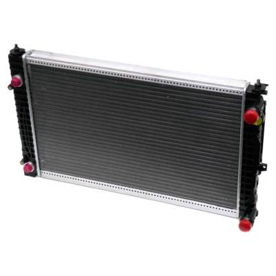 New Plastic Tank Radiator Compatible With Audi Volkswagen A4 Base 4 Cyl 1.8L Passat Gl 4 Cyl 1.8L