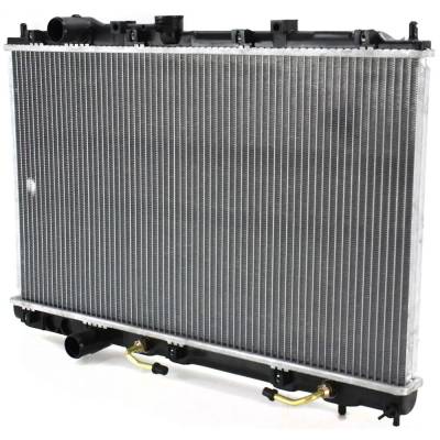 Rareelectrical - New Aluminum Radiator Compatible With Mitsubishi Mirage Es 4 Cyl 1.8L Mirage De 4 Cyl 1.5L Mirage De - Image 2