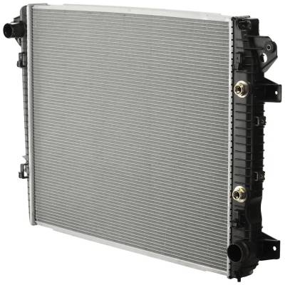 Rareelectrical - New Aluminum Radiator Compatible With Chevrolet Gmc Sierra 2500 Hd Denali 8 Cyl 6.6L Sierra 3500 Hd - Image 2