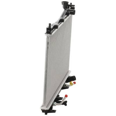 Rareelectrical - New Aluminum Radiator Compatible With Acura Honda Civic Hx 4 Cyl 1.7L Civic Lx 4 Cyl 1.7L El Base 4 - Image 8