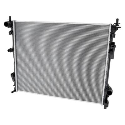 New Aluminum Radiator Compatible With Mercedes Benz Gle450 4Matic 6 Cyl 3.0L Gle350 Base 4 Cyl 2.0L