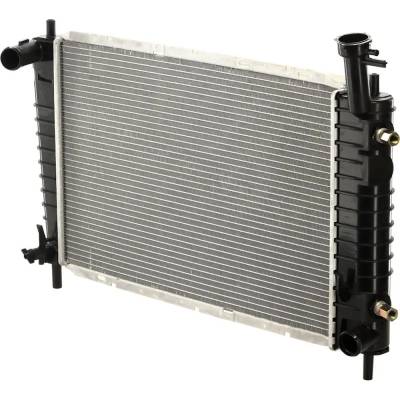 Rareelectrical - New Aluminum Radiator Compatible With Ford Lincoln Mercury Taurus Se 6 Cyl 3.0L Taurus Se 6 Cyl 3.8L - Image 2