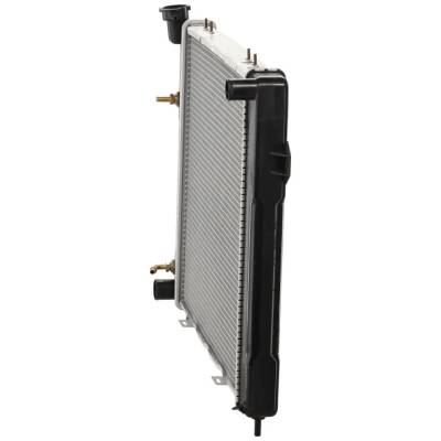 Rareelectrical - New Aluminum Radiator Compatible With Jeep Grand Cherokee Laredo 6 Cyl 4.0L Grand Cherokee Base 6 - Image 3