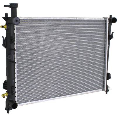 Rareelectrical - New Aluminum Radiator Compatible With Kia Forte Koup Ex 4 Cyl 2.0L Forte Lx 4 Cyl 2.0L Forte Koup Sx - Image 3