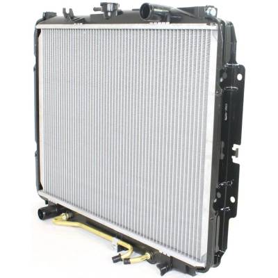 Rareelectrical - New Aluminum Radiator Compatible With Isuzu Rodeo Xs 6 Cyl 3.1L Rodeo Xs 4 Cyl 2.6L Rodeo Ls 4 Cyl - Image 2