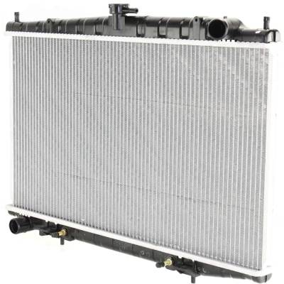 Rareelectrical - New Aluminum Radiator Compatible With Nissan Altima Se 4 Cyl 2.4L Altima Gle 4 Cyl 2.4L Altima Gxe 4 - Image 2