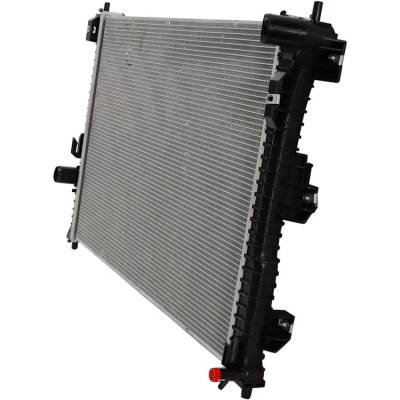 Rareelectrical - New Radiator Compatible With Ford Explorer Sport 6 Cyl 3.5L Police Interceptor Utility Base 6 Cyl - Image 2