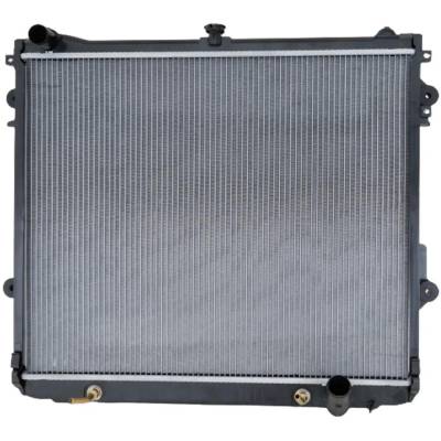 Rareelectrical - New Aluminum Radiator Compatible With Lexus Toyota Land Cruiser Heritage Edition 8 Cyl 5.7L Lx570 - Image 2