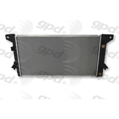Rareelectrical - New Aluminum Core Radiator Compatible With Ford Lincoln F-150 King Ranch 6 Cyl 3.5L F-150 Police - Image 3