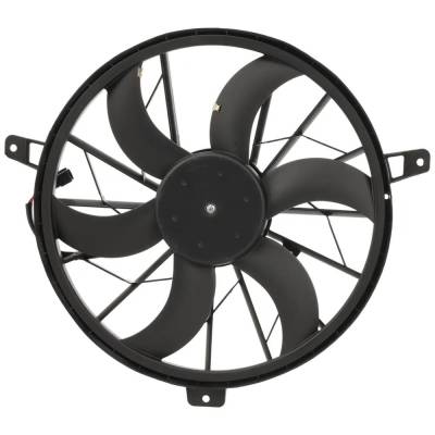 Rareelectrical - New Cooling Fan Assembly Compatible With Jeep Liberty Limited 6 Cyl 3.7L Liberty Rocky Mountain - Image 2