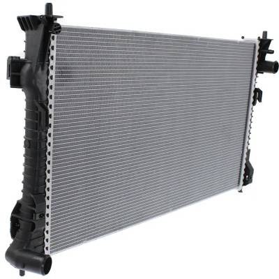 Rareelectrical - New Aluminum Radiator Compatible With Ford Police Interceptor Sedan Base 6 Cyl 3.5L Taurus Sho 6 Cyl - Image 3
