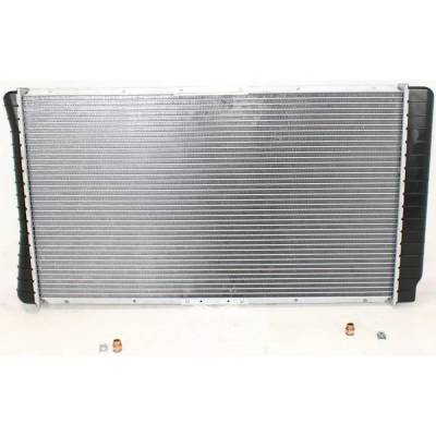 Rareelectrical - New Aluminum Radiator Compatible With Buick Cadillac Chevrolet Roadmaster Collector's Edition 8 Cyl - Image 4