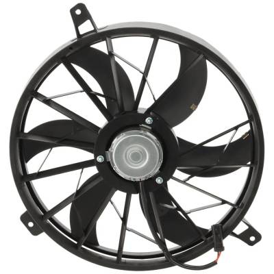 Rareelectrical - New Cooling Fan Assembly Compatible With Jeep Grand Cherokee Laredo 8 Cyl 4.7L Liberty Rocky - Image 3