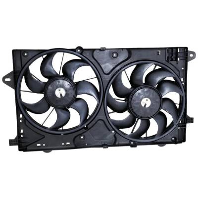 Rareelectrical - New Dual Cooling Fan Assembly Compatible With Buick Regal Cxl 4 Cyl 2.4L Lacrosse Convenience 4 Cyl - Image 4