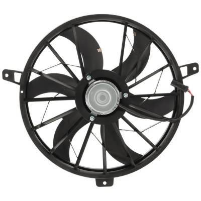 New Cooling Fan Assembly Compatible With Jeep Liberty Rocky Mountain Edition 6 Cyl 3.7L Liberty