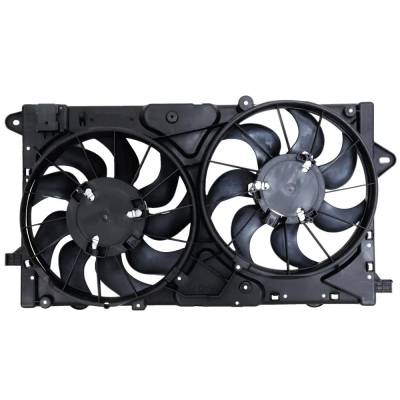 Rareelectrical - New Dual Cooling Fan Assembly Compatible With Buick Lacrosse Cxl 4 Cyl 2.4L Regal Cxl 4 Cyl 2.4L - Image 2