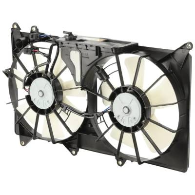 Dual Cooling Fan Assembly Compatible With Lexus Is300 Sportcross 6 Cyl 3.0L Is300 Base 6 Cyl 3.0L