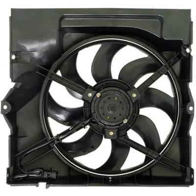 New Plastic Blade Cooling Fan Assembly Compatible With Bmw 325Is Base 6 Cyl 2.5L 325I Base 6 Cyl