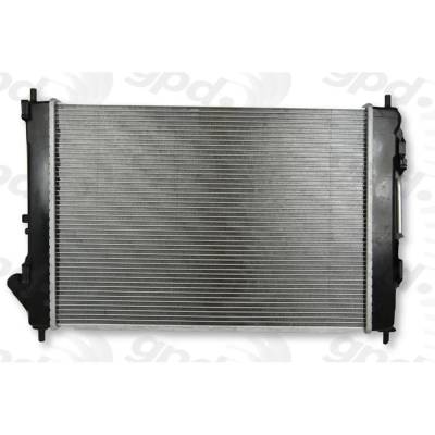 Rareelectrical - New Plastic Tank Radiator Compatible With Hyundai Kia Elantra L 4 Cyl 1.8L Forte S 4 Cyl 2.0L Forte - Image 2