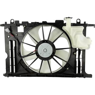 Rareelectrical - New Dual Cooling Fan Assembly Compatible With Toyota Corolla L 4 Cyl 1.8L Corolla S 4 Cyl 1.8L - Image 4