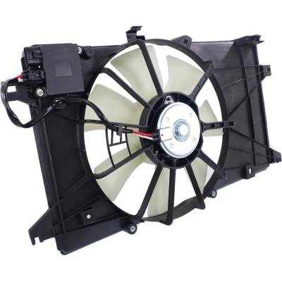 Rareelectrical - New Control Module Cooling Fan Assembly Compatible With Mazda 5 Sport 4 Cyl 2.3L 5 Touring 4 Cyl - Image 3