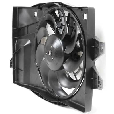 Rareelectrical - New Single Cooling Fan Assembly Compatible With Chrysler Dodge Plymouth Voyager Se 6 Cyl 3.0L - Image 3