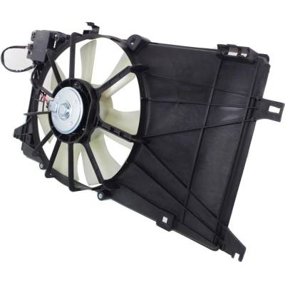 Rareelectrical - New Control Module Cooling Fan Assembly Compatible With Mazda 5 Gt 4 Cyl 2.3L 5 Grand Touring 4 Cyl - Image 2
