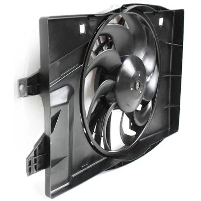 Rareelectrical - New Single Cooling Fan Assembly Compatible With Chrysler Dodge Plymouth Caravan Se 6 Cyl 3.3L - Image 4