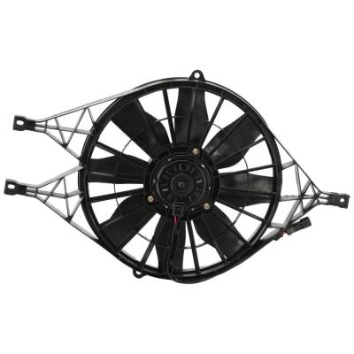 Rareelectrical - New Cooling Fan Assembly Compatible With Dodge Dakota Sport 4 Cyl 2.5L Durango Slt Plus 8 Cyl 5.2L - Image 3