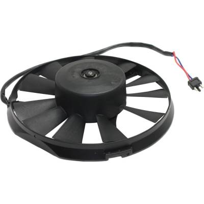 Rareelectrical - New A/C Condenser Cooling Fan Assembly Compatible With Mercedes Benz 450Se Base 8 Cyl 4.5L 380Slc - Image 3
