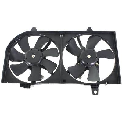 Rareelectrical - New Dual Cooling Fan Assembly Compatible With Nissan Sentra Se-R 4 Cyl 2.5L Sentra S 4 Cyl 2.5L - Image 2