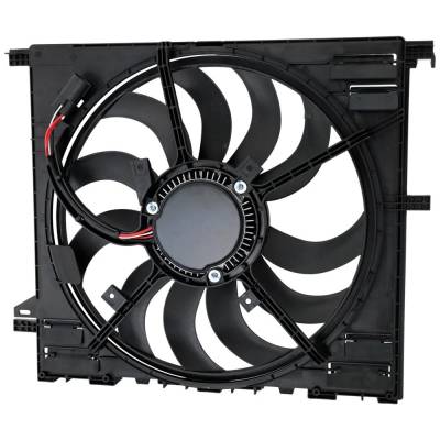 Rareelectrical - New Single Cooling Fan Assembly Compatible With Alfa Romeo Giulia Quadrifoglio 6 Cyl 2.9L 2020-2024 - Image 2