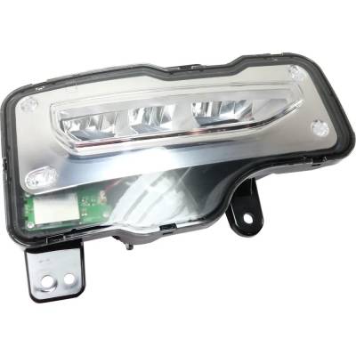 New Right Front Fog Light Compatible With Gmc Sierra 1500 Denali 8 Cyl 6.2L Sierra 1500 Base 6 Cyl