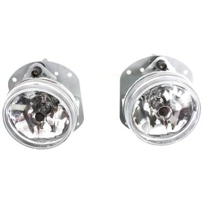 Rareelectrical - New Round Fog Light Compatible With Mercedes Benz Ml320 Bluetec 4Matic 6 Cyl 3.0L Slr Mclaren Base 8 - Image 7