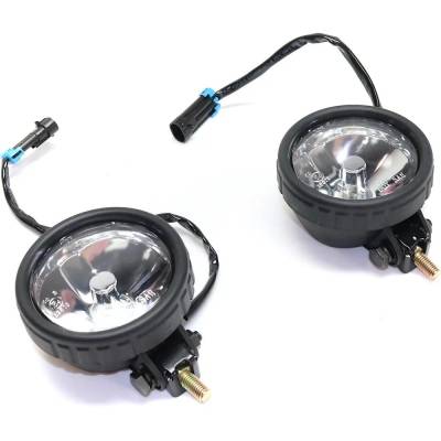 Rareelectrical - New Round Fog Light Compatible With Mercedes Benz Ml55 Amg Base Ml350 Base Ml320 Base Ml430 Base - Image 3