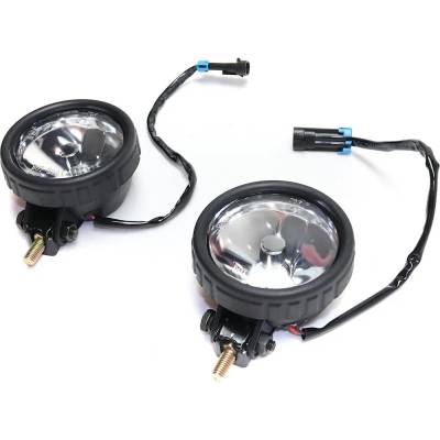 Rareelectrical - New Round Fog Light Compatible With Mercedes Benz Ml430 Base Ml350 Base Ml55 Amg Base Ml320 Base - Image 2