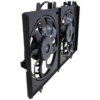 Rareelectrical - New Dual Cooling Fan Assembly Compatible With Subaru Legacy Limited Xt 4 Cyl 2.4L Outback Wilderness - Image 3