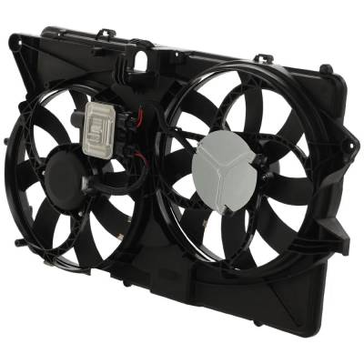 Rareelectrical - New Dual Cooling Fan Assembly Compatible With Ford Flex Se 6 Cyl 3.5L Flex Sel 6 Cyl 3.5L Flex - Image 2