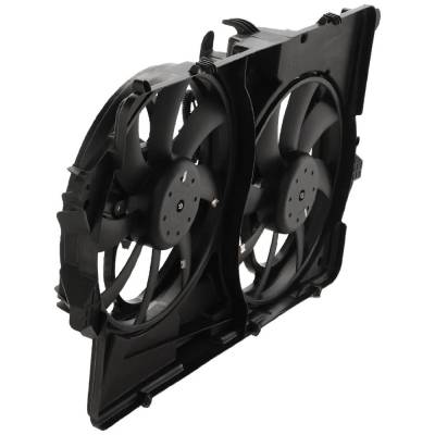 Rareelectrical - New Dual Cooling Fan Assembly Compatible With Ford Flex Se 6 Cyl 3.5L Flex Sel 6 Cyl 3.5L Flex - Image 4