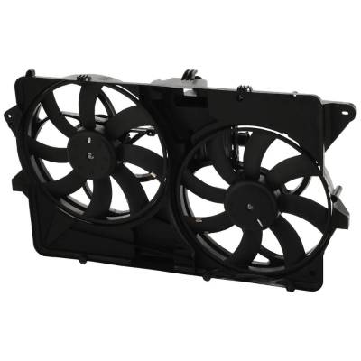 Rareelectrical - New Dual Cooling Fan Assembly Compatible With Ford Flex Sel 6 Cyl 3.5L Flex Se 6 Cyl 3.5L Flex - Image 6