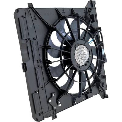 Rareelectrical - New Single Cooling Fan Assembly Compatible With Ford Lincoln Explorer Platinum 6 Cyl 3.0L Aviator - Image 3