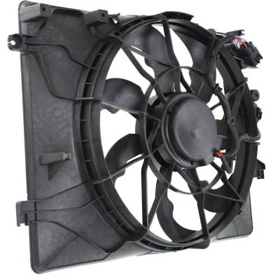 Rareelectrical - New Cooling Fan Assembly Compatible With Hyundai Genesis Coupe 3.8 Gt 6 Cyl 3.8L Genesis Coupe 3.8 6 - Image 3
