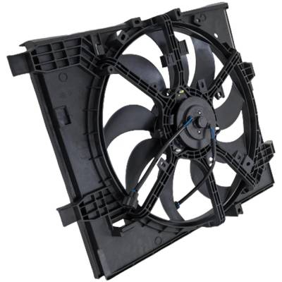 Rareelectrical - New Single Cooling Fan Assembly Compatible With Nissan Juke Nismo 4 Cyl 1.6L Juke Sl 4 Cyl 1.6L Juke - Image 3